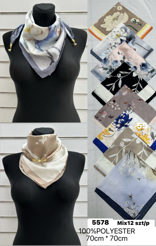 Chuska damska Roz Standard, Mix kolor Paczka 12 szt